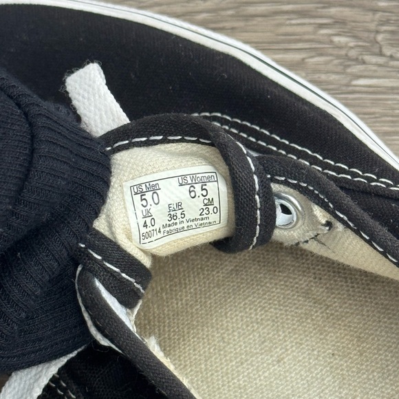 Vans Black Sneakers - Picture 7 of 7